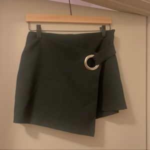 Mango black skort